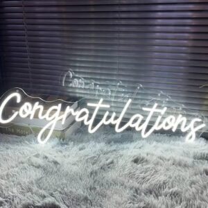 Congratulations Neon Sign
