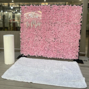 Pink Flower Wall