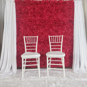 Red Flower Wall